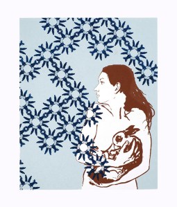 Sofia 2012 Screen print on Reeves BFK 13.25 x 16”