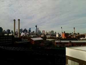 View from Lindsey's studio