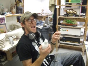 Peter Morgan in the Studio