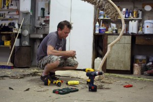 Working in the Studio