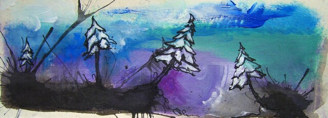 Northern Nightscape Forest Magic