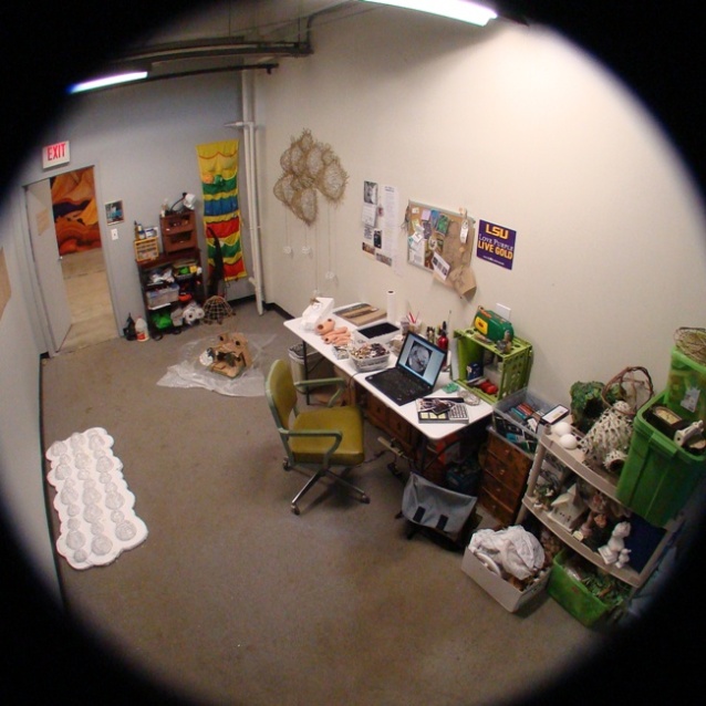 A Fisheye View of Katherine's Studio