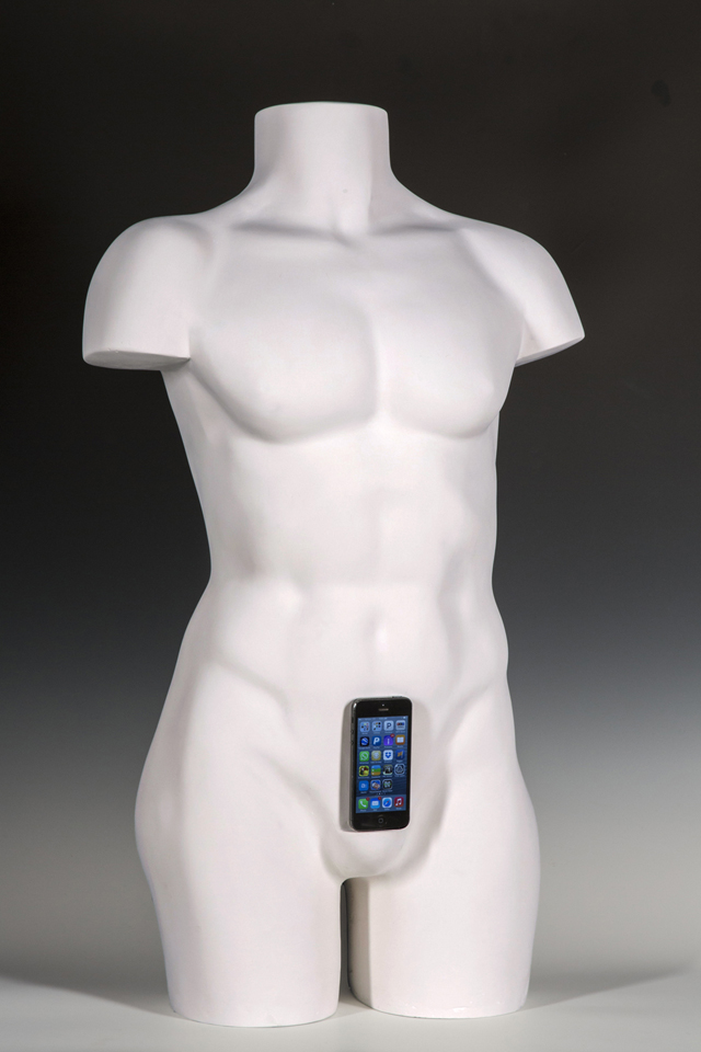 “Classical iPhone Charger” Medium: Foam and Plaster Year: 2014