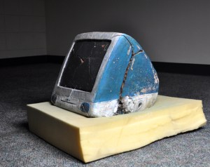 “The New Old” Medium: Unfired clay, acrylic paint. Year: 2013