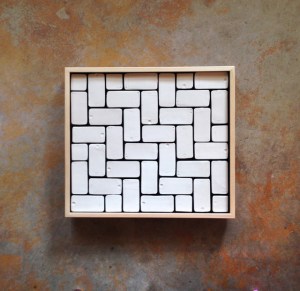 “Traditional 21st Century Tile Composition”, ceramic, 2014