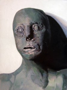Homunculus 1, oil on board, 9 x 12 inches, 2013