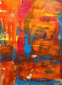 Untitled Abstract 16, Acrylic on Canvas, 36 in x 48 in, 2013