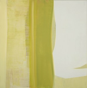 "Yellow Weave" Acrylic on linen, 48"x48", 2012