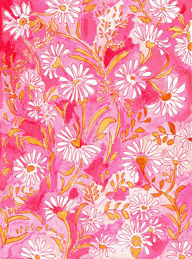 IPA: Indian Pattern Archive: Contact Paper, Navi Mumbai, Mixed Media Drawing, 2013