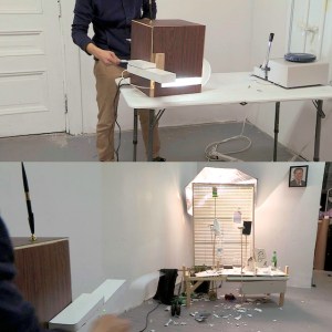 lethal cards, 2013, PVC cards, wood, plexiglass, dremel and other mixed media