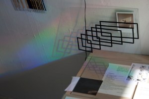 “Reflection on Mapping the Light” (detail)