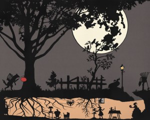 "From a Place / To A Place" (paper) 20” x 16” 2014 