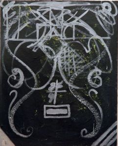 79x53cm Acrylic tempera on board 2013