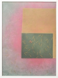 3.An act harmful not only to some individual, but also to the community. Various Plastics, Flashe Vinyl, Latex, Spray Paint, Wrapped in Vellum. 36" x 24"