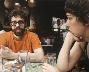 Brunch, oil on panel, 16”x20”, 2014