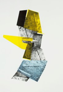 Na Drodze 2 (On The Road 2) Lithography, vellum, 34inch x 24inch, 2013