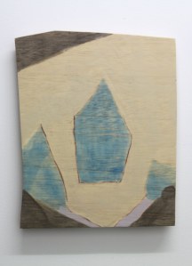 trotternish blue 2014, 29x36cm, acrylic and varnish on plywood