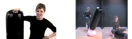 Punching Pillar, 2012, performance and video