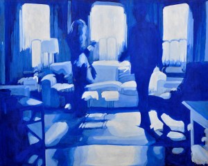 Therapy No. 9 (Safe Passage) Acrylic on Canvas 48" x 60"  2011