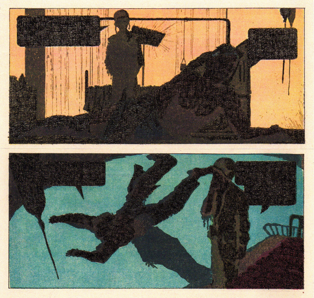 up and at ‘em Ink on Paper 6” x 6.5” (10” x 10” framed)  2014