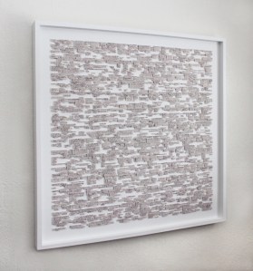 The Second Will Cut Paper 38.5” x 38.5” 2014