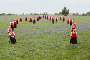aengerfest Arch 1881 (video still), In collaboration with the Houston Liederkranz and Houston Saegerbund, made in part with support from the Galveston Artist Residency, Ryan Hawk, and Jesse Cline, 14:30 minutes, 2014