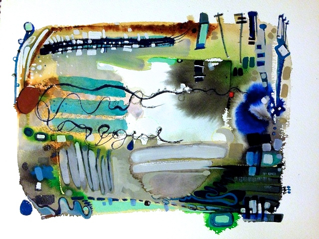 For John, Watercolor, 2014