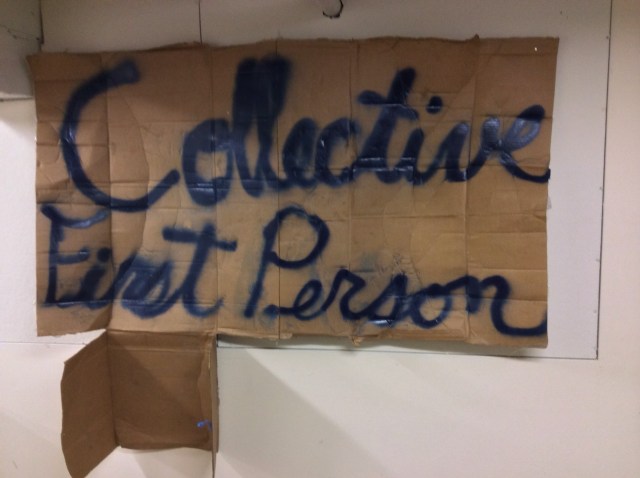 Detail of piece in progress