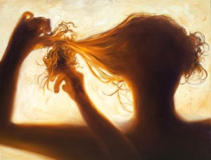 The Untangler. Oil on canvas. 2014©. 16" x 20"