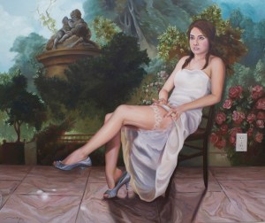 Crowned, Oil on Canvas, 41.5" x 50", 2013