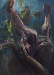 Nocturne oil on canvas 54 x 38 inches 2014