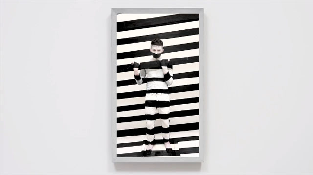 "Balance" HD video in framed LCD monitor. 7min loop. 2013