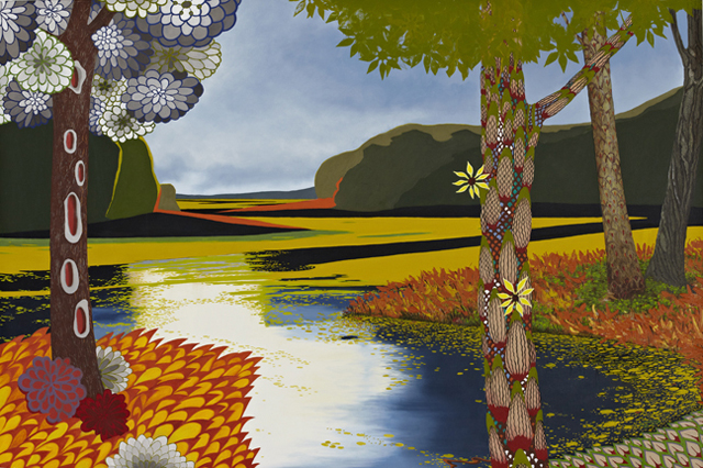 OOO-Me, Oil on Canvas, 40" x 60", 2014