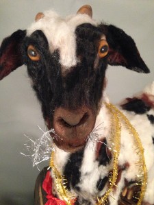 Goat Contemplates Its Incessant Need to be on Top, detail, 2014