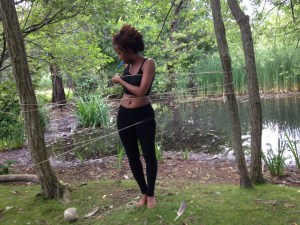 Steady, Performance Installation, 2014, The Emerald Necklace, Boston