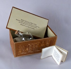 Thecla Box, Book Arts, Letterpress, Relief, Found Objects 2012