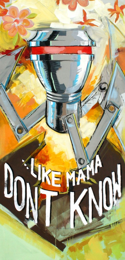 It’s Real Bad – 2014     acrylic, pencil, & charcoal on panel     23.5 x 47.5 inches