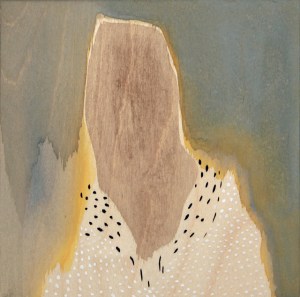 Accipitrinae, 2014, Gouache on wood panel, 8” x 8”