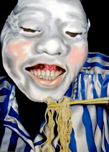 Noodles Oil Paint on Canvas 30 x 40 2011 
