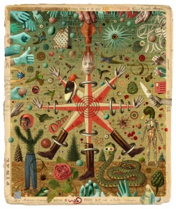 Indirection, 2011 Collage (digital) 10W X 14H inches