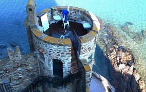 Washing up my studio_France, La Napoule, Today I`m a king, tomorrow a slave, perfomance, 2014