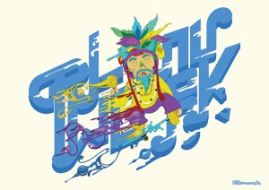 Shaman, digital illustration, 2014