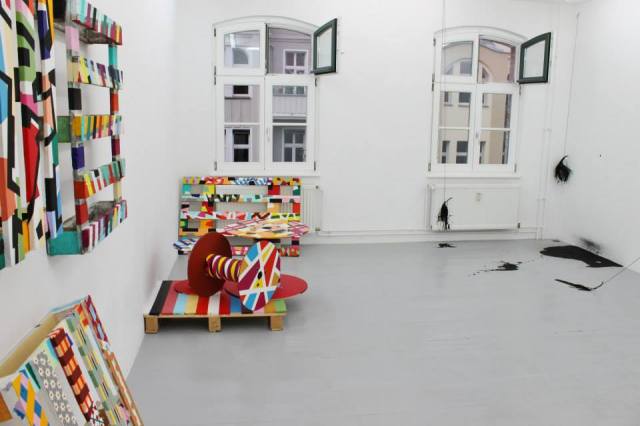 Exhibit view Industrial Series 2 Dimensions Variable @Greusslich Contemporary Berlin 2014