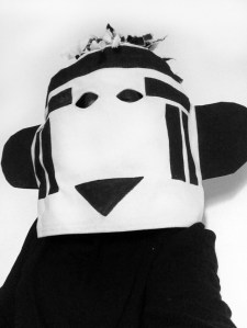 Selfie 2015 After Taeuber-Arp: Acrylic on stitched canvas Dimensions variable 