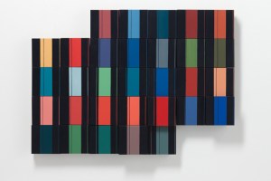 Year In Color: January 2013, 2013, acrylic/gouache, 25 x 35 in