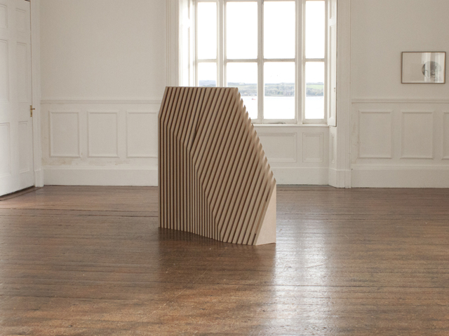 Monument, 2014, MDF, 1300 x 340 x 1560mm