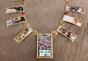 Wealth in Africa, Photographs, video, sound, mixed media, 40" x 32" x 2", 2013