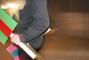 Protest in Abstract (performance documentation, dimensions variable, 2015): Demonstration passing through Brick Lane, London.