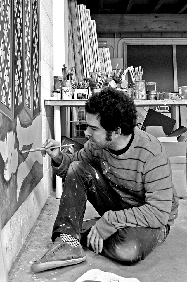 Juan de la Rica - At work