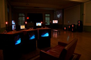  "Ether and the Voice: an Electronic Media Opera" Exhibition / Multi-channel Installations / 2010